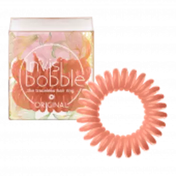 Резинка-браслет для волос Original (Inv_17, 17, коралловый, 3 шт)