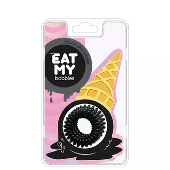 Резинки для волос в цвете Eat My (311357, 13, Чёрный, 3 шт)