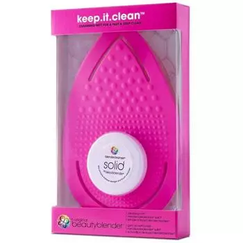 Рукавичка для очищения спонжей и кистей Beautyblender keep.it.clean