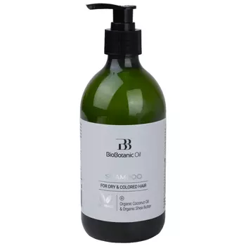 Шампунь Bio Botanic Oil для сухих и окрашенных волос с маслом кокоса и ши