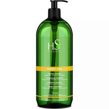 Шампунь для вьющихся волос с маслом оливы Hs Perfect Curl. Shampoo Idratante (7222, 1000 мл)