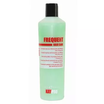 Шампунь и гель для душа Frequent с ароматом мяты