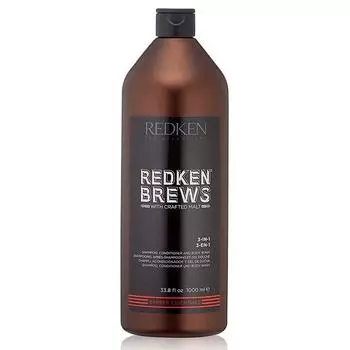 Шампунь, кондиционер и гель для душа 3-в-1