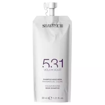 Шампунь-маска для возобновления цвета волос 531 (82903, Violet, фиолетовый, 30 мл)