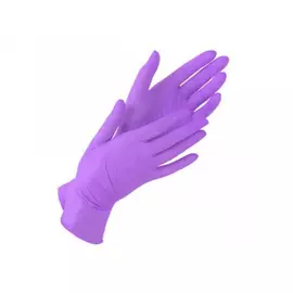 Сиреневые нитриловые перчатки NitriMax размер M