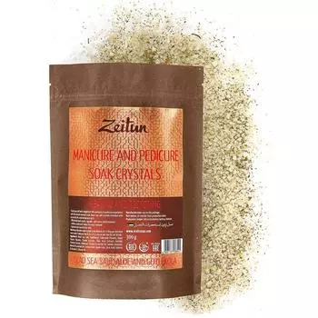 Соль для маникюра и педикюра с алоэ и готу-кола