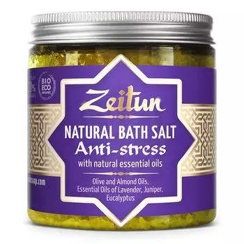 Соль для ванн Антистресс