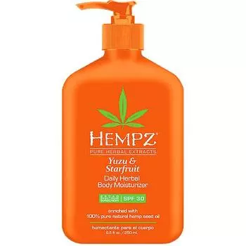 Солнцезащитное увлажняющее молочко для тела SPF 30 Hempz