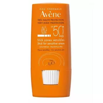 Солнцезащитный стик SPF 50+ для чувствительных зон Avene
