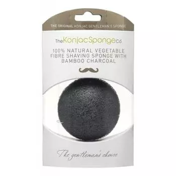 Спонж для умывания лица мужской Premium Gentlemen's Sponge with Bamboo Charcoal