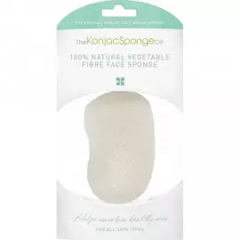Спонж для умывания лица Premium Face Mouse Sponge Pure White 100%