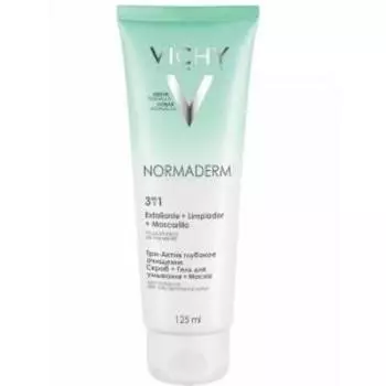 Средство Глубокое очищение Три-Актив 3 в 1 Нормадерм