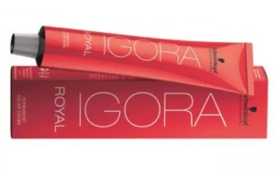 Стойкая крем-краска Igora Royal L-77 Модный экстра медный