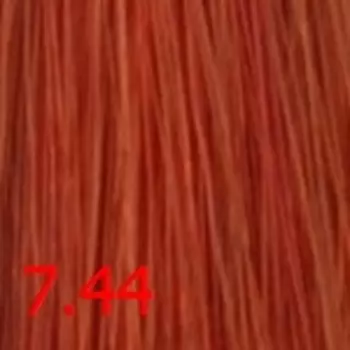 Стойкая крем-краска Suprema color (3744, 60/7.44, блондин насыщенный медный , 60 мл, Красные тона)