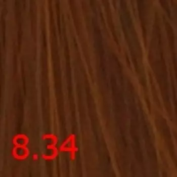 Стойкая крем-краска Suprema color (3834, 60/8.34, светлый блондин золотисто-медный, 60 мл, Золотистые тона)