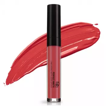 Стойкая матовая жидкая помада для губ Perfect Matte (PM02, 02, living coral, 1 шт, Perfect Matte)