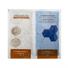 Суперальгинатная маска с морским виноградом Deep Detox