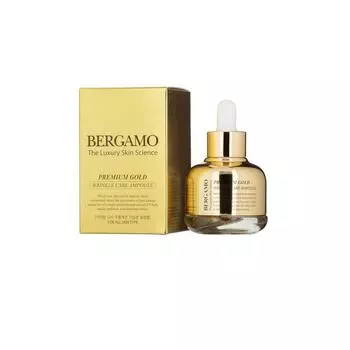 Сыворотка с золотом от морщин Bergamo