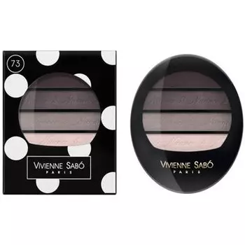 Тени для век Квартет Quatre Nuances (d215225073, 73, розово-фиолетовый, 4*0,8 г)