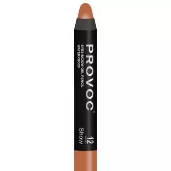 Тени-карандаш водостойкие Eyeshadow Pencil (PVEP12, 12, медный шиммер, 1 шт)