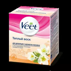 Теплый воск для депиляции Veet с ароматом жасмина