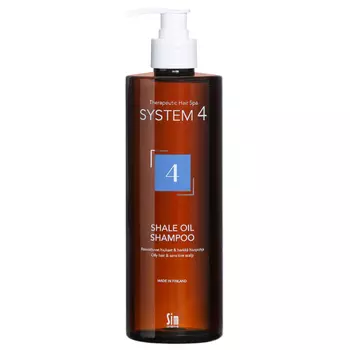 Терапевтический шампунь №4 для жирных волос System 4 (5304, 215 мл)