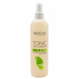 Тоник для очищения и увлажнения кожи с мятой и ромашкой