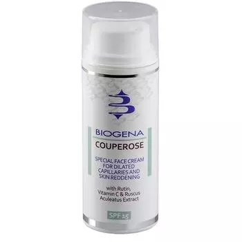 Тонизирующий дневной крем против покраснений и купероза SPF15 Biogena (BV2CR01, 50 мл, 50 мл)