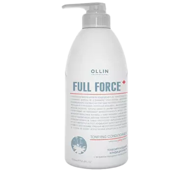 Тонизирующий кондиционер с экстрактом пурпурного женьшеня Ollin Full Force (725768, 300 мл)