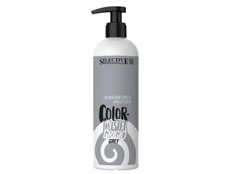 Ухаживающая краска прямого действия с кератином Color -Twister (67133, Grey, серый, 300 мл)