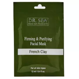 Укрепляющая и очищающая маска для лица с французской глиной