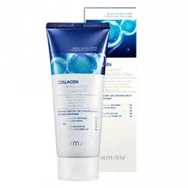Увлажняющая интенсивно очищающая пенка с коллагеном Collagen Water Full Moist Deep Cleansing Foam