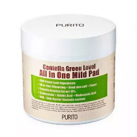 Увлажняющие пэды с центеллой для очищения кожи Centella Green Level All In One Mild Pad
