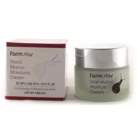 Увлажняющий крем с экстрактом улитки FarmStay