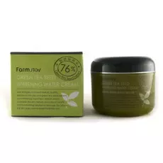Увлажняющий осветляющий крем с семенами зеленого чая FarmStay