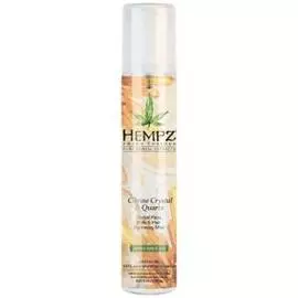 Увлажняющий спрей для лица, тела и волос с мерцающим эффектом Желтый Кварц Citrine Crystal and Quartz Herbal Hydrating Mist