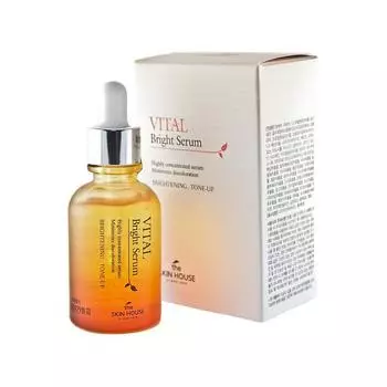 Витаминизированная осветляющия ампульная сыворотка Vital Bright The Skin House