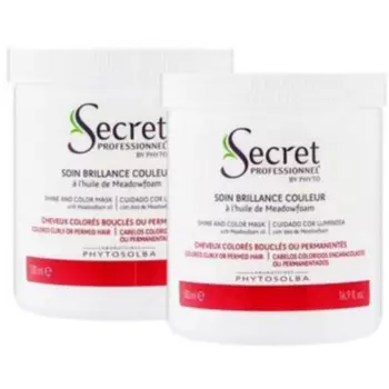 Восстанавливающая маска для окрашенных волос с маслом Мятлика лугового Soin Brillance Couleur (SPG1847, 2*500 мл)