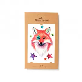 Временная татуировка Лиса Miami Tattoos Fox