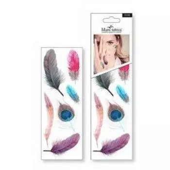 Временные татуировки - набор Перо