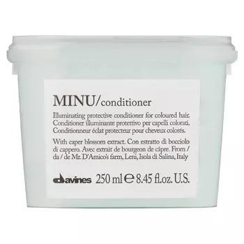 Защитный кондиционер для сохранения косметического цвета волос Minu Conditioner (75604, 250 мл)
