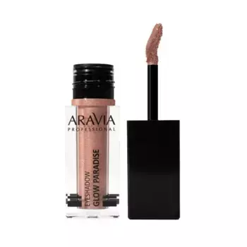 Жидкие сияющие тени для век Glow Paradise (L039, 03, rosy bronze, 5 мл)