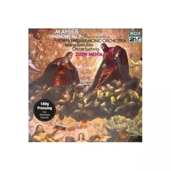 0028948302444, Mehta, Zubin, Mahler: Symphony No.2 виниловая пластинка