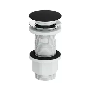 210600300 Option, универсальный донный клапан, чёрный матовый