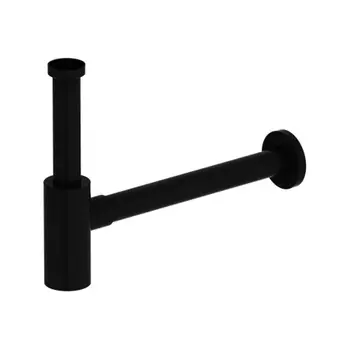 210800300 Option, cифон для раковины, чёрный матовый