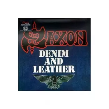 4050538347951, Saxon, Denim And Leather (coloured) виниловая пластинка