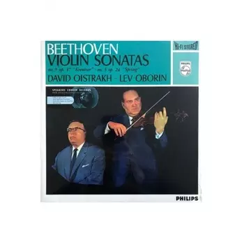 4260019710758, Oistrakh, David; Oborin, Lev, Beethoven: Violin Sonatas Nos. 5 & 9 (Analogue) виниловая пластинка