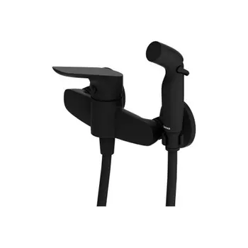 778000300 Jupiter смеситель с гигиеническим душем, чёрный