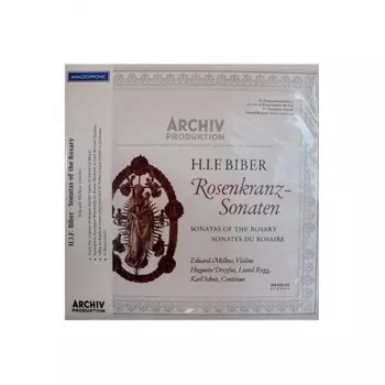 8808678161663, Melkus, Eduard, Biber: Sonatas Of The Rosary (Analogue) виниловая пластинка