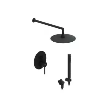 936520300 Scandinavian Pure встраиваемая душевая система со смесителем для душа, черный